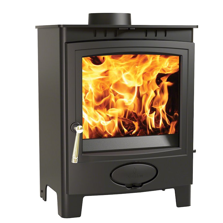 Arada Ecoburn Plus 7 Multifuel Stove - Midnight Black