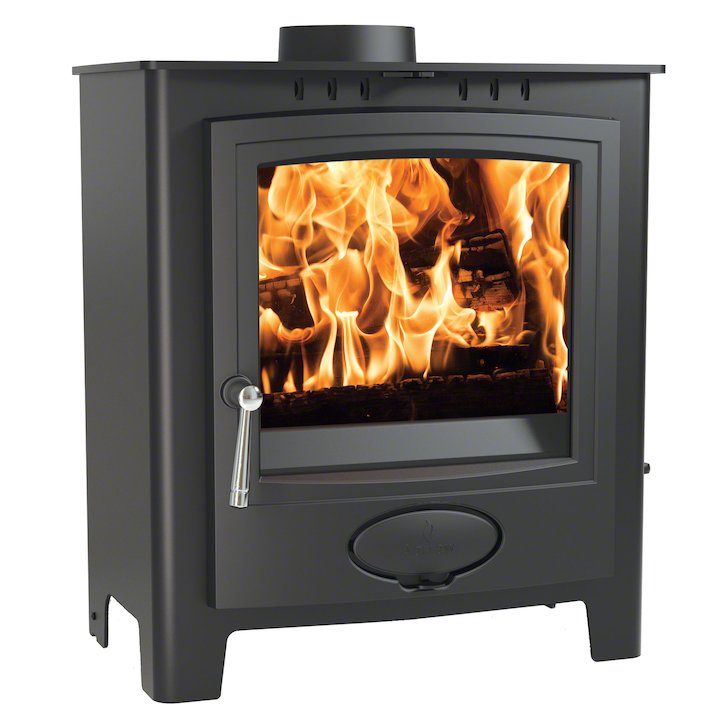 Arada Ecoburn Plus 9 Multifuel Stove - Midnight Black