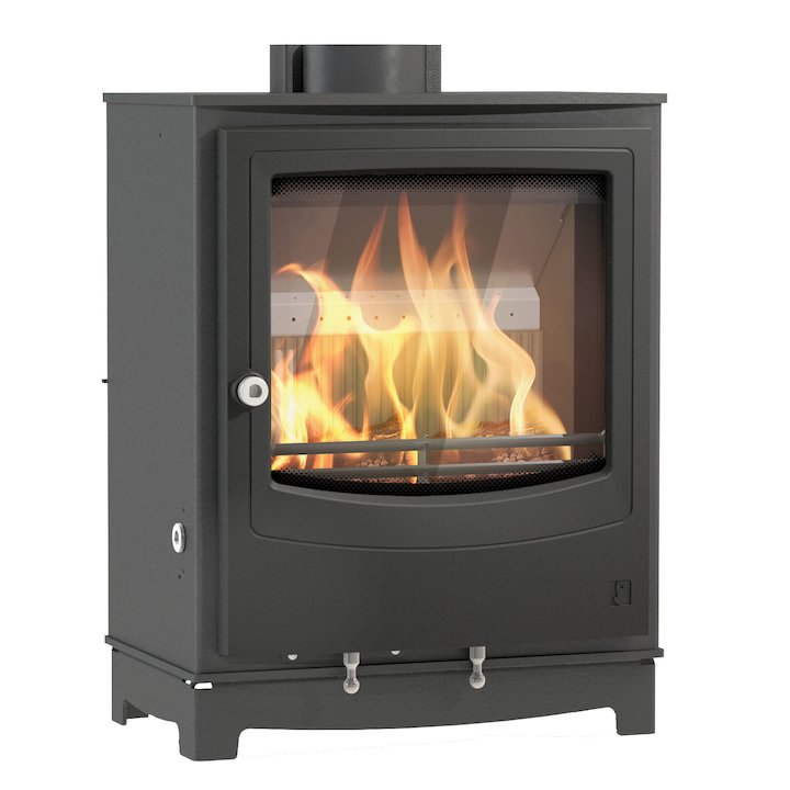 Arada Farringdon Small Multifuel Stove - Midnight Black