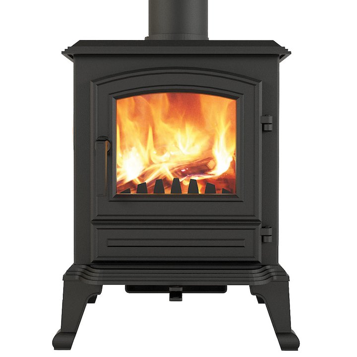 Broseley York Midi Multifuel Stove - Black