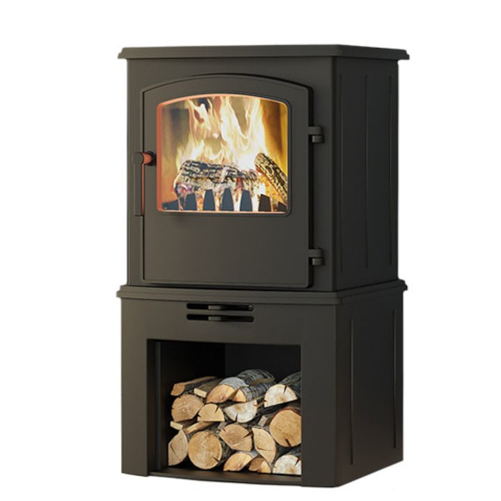 Broseley Monterrey 5 Logstore Multifuel Stove - Black