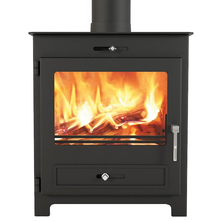 Broseley Silverdale 7 Wood Stove - Black