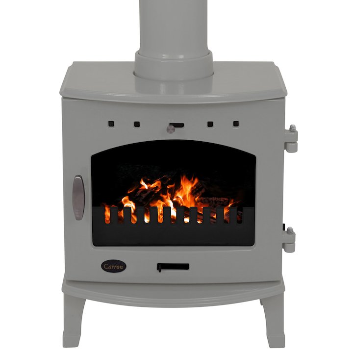 Carron 4.7 Multifuel Stove - Enamel Ash Grey