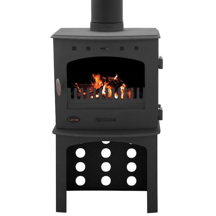 Carron 7.3 Logstore Multifuel Stove - Black