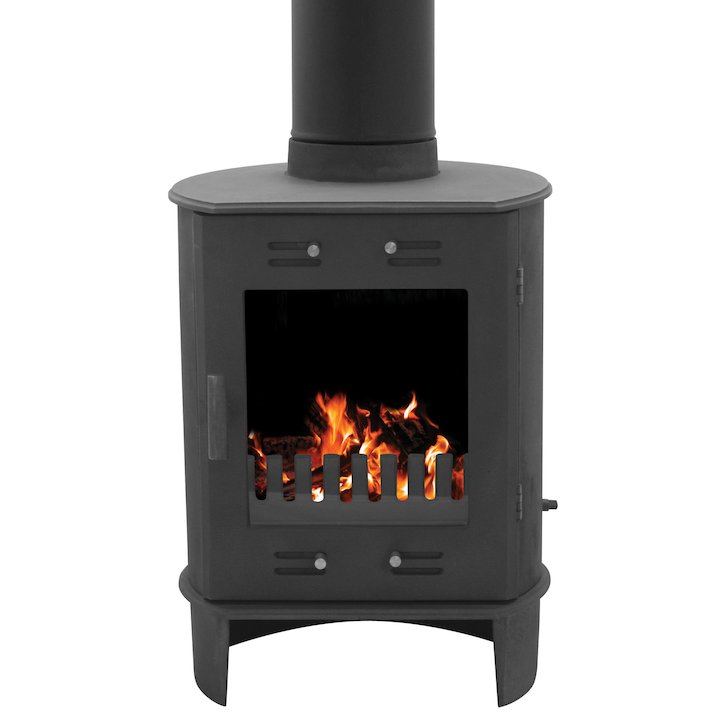 Carron Dante 5 Multifuel Stove - Black