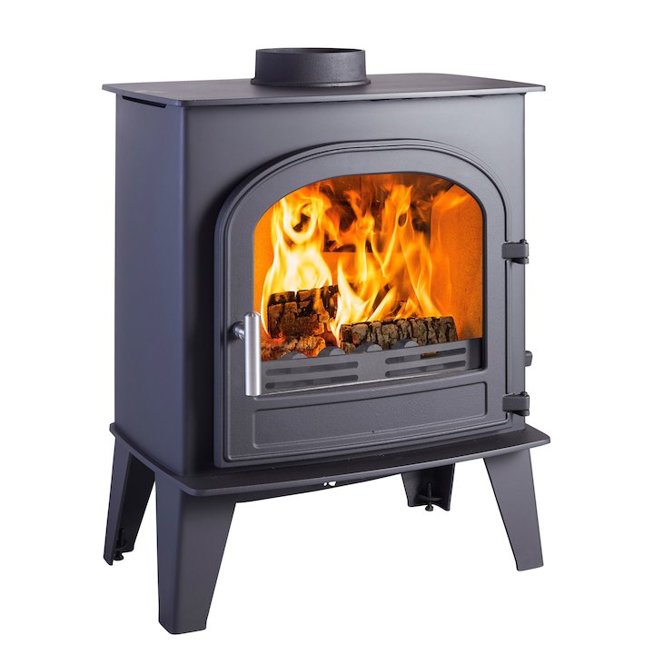 Cleanburn Skagen 6 Multifuel Stove - Black