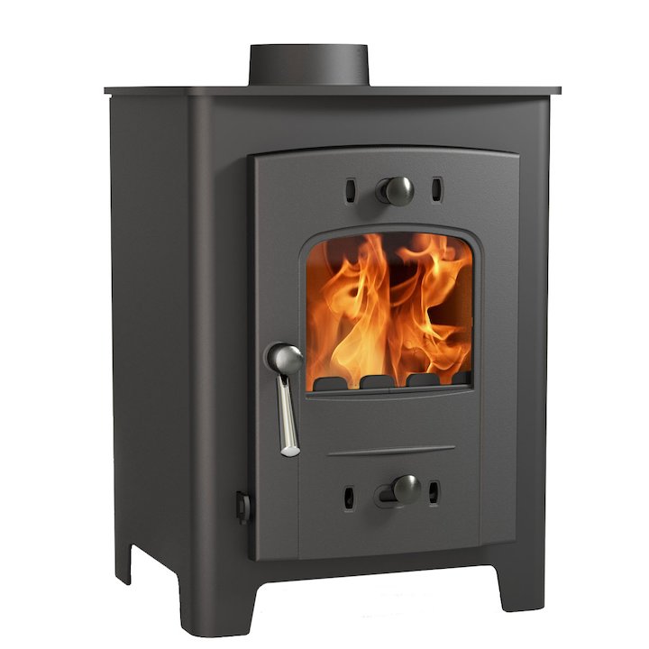Hamlet Hardy 5 Multifuel Stove - Black
