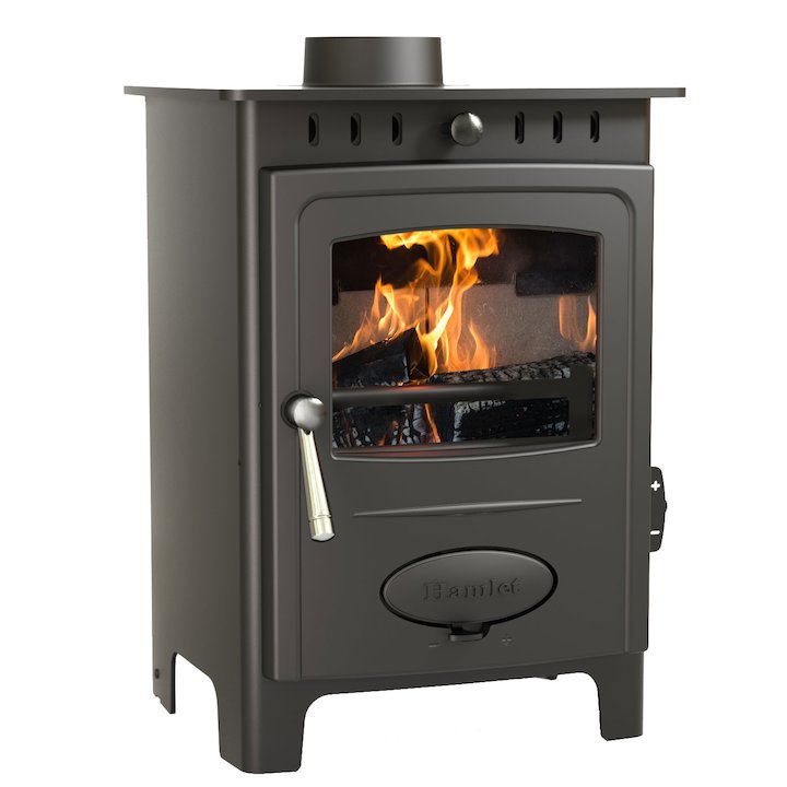 Hamlet Solution 5 Multifuel Stove - Black