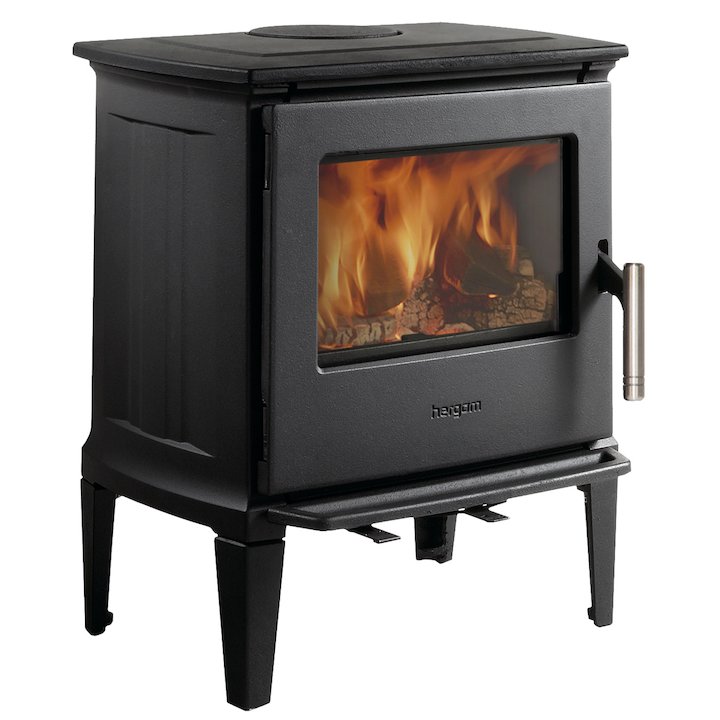 Hergom E30 Extra Small LL Multifuel Stove - Black