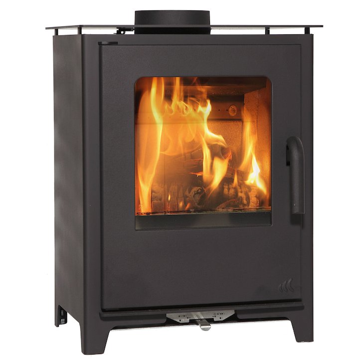 Mendip Loxton 8 Multifuel Stove - Black