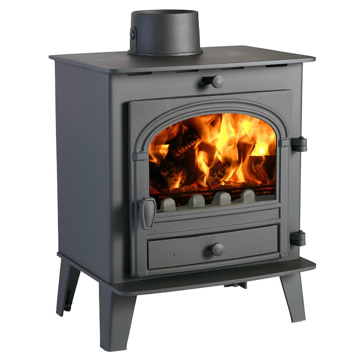 Parkray Consort 5 Compact Multifuel Stove - Black