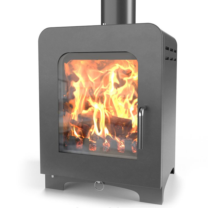 Saltfire ST2 Multifuel Stove - Charcoal