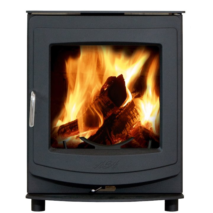 AGA Ellesmere 6 Multifuel Stove - Black
