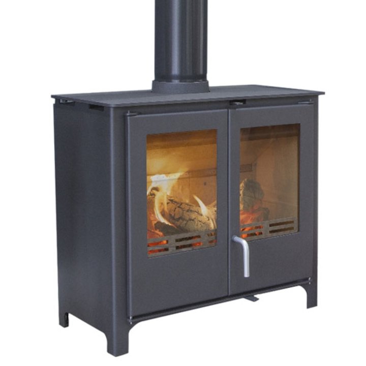 Beltane Midford 10 Wood Stove - Black