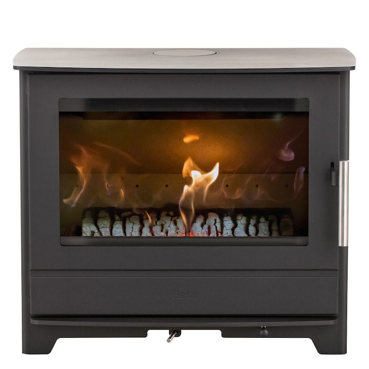 Heta Inspire 55 Multifuel Stove - Black
