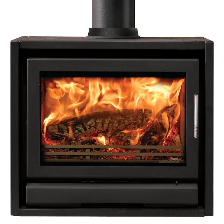 Riva F66 Multifuel Stove - Midnight Black