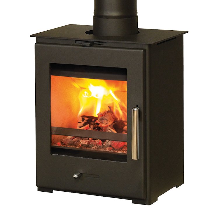Pevex Bohemia X30 Cube Multifuel Stove - Black