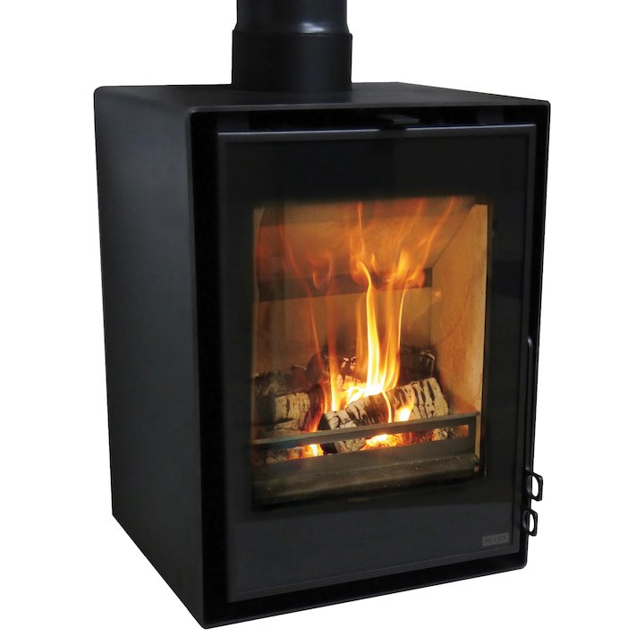 Pevex Serenity 40 Curve Multifuel Stove - Black