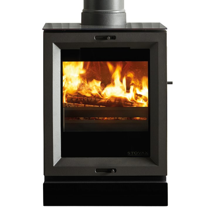 Stovax View 3 Multifuel Stove - Black