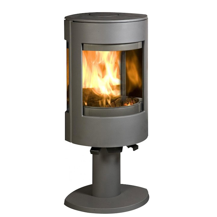 Dovre Astroline 3 Pedestal Multifuel Stove - Anthracite