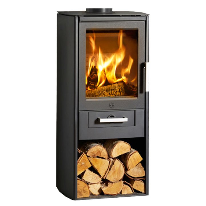Varde Samso Multifuel Stove - Black