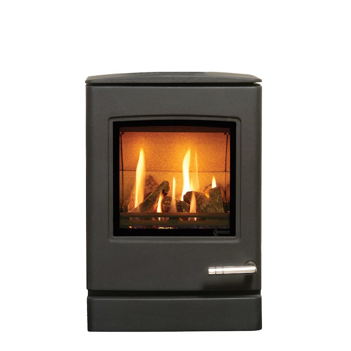 Yeoman CL3 Balanced Flue Gas Stove Anthracite LPG - Anthracite