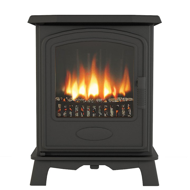 Broseley Hereford 5 Electric Stove - Black