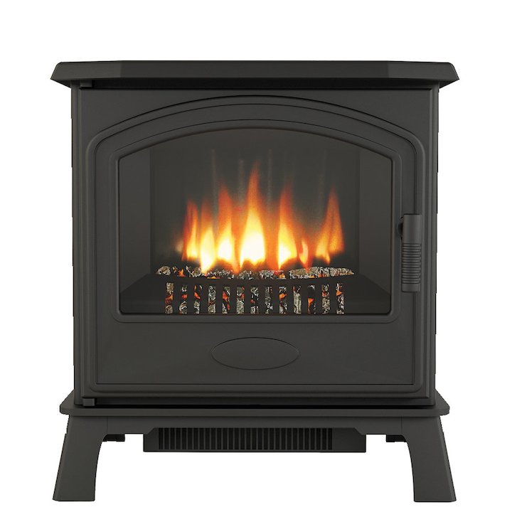 Broseley Hereford 7 Electric Stove - Black