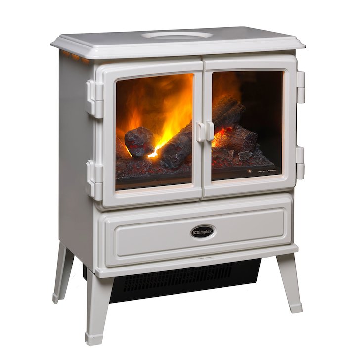 Dimplex Auberry Opti-Myst Electric Stove - White
