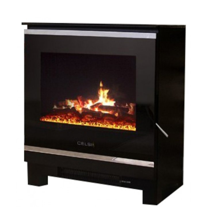 Celsi Purastove 2 Electric Stove - Black