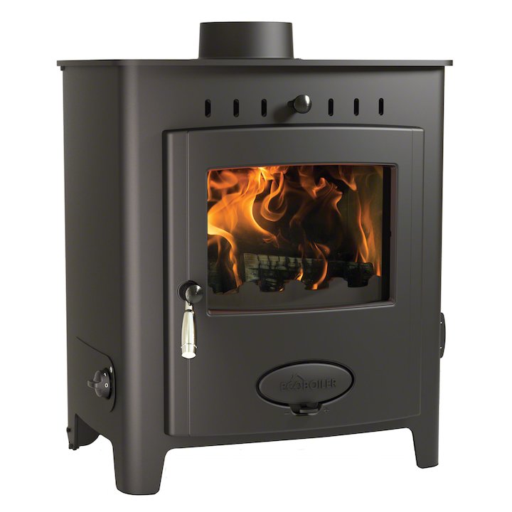 Arada Ecoboiler 12 HE Multifuel Boiler Stove - Midnight Black