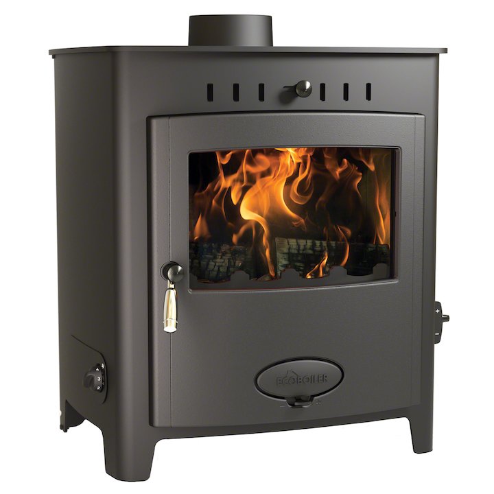 Arada Ecoboiler 20 HE Multifuel Boiler Stove - Midnight Black