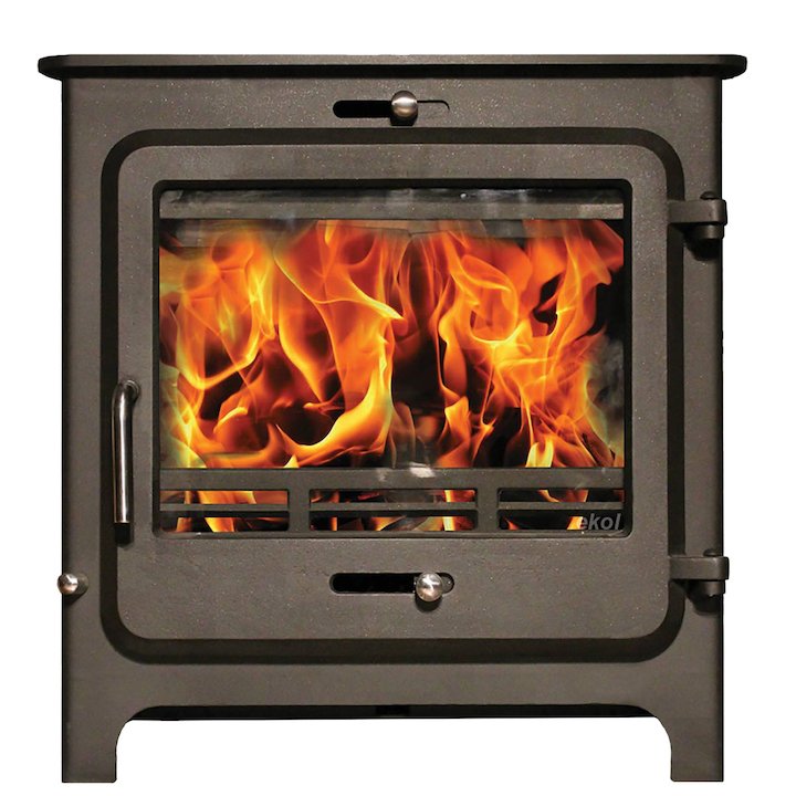 Ekol Clarity 20 Multifuel Boiler Stove - Black