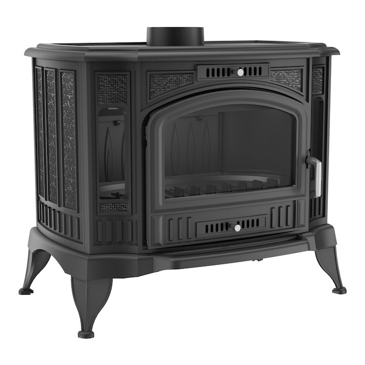 Kratki Koza K9 Multifuel Boiler Stove - Black