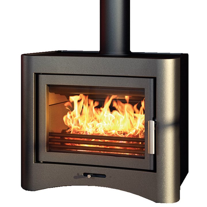 Broseley Evolution 26 Wood Boiler Stove - Black