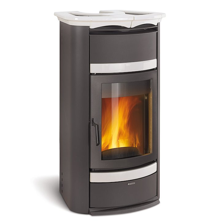 La Nordica Norma S Idro Classic DSA Wood Boiler Stove - Black