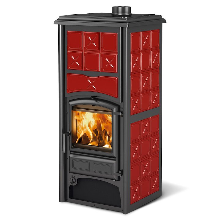 La Nordica Loriet DSA Wood Boiler Stove - Bordeaux