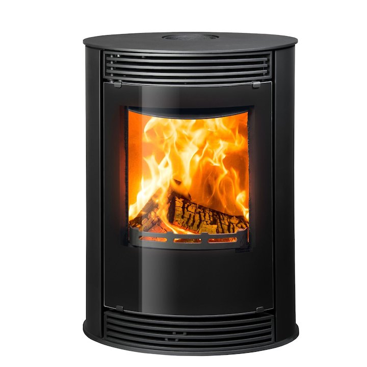 Cleanburn Stromstad Sju Multifuel Stove - Black