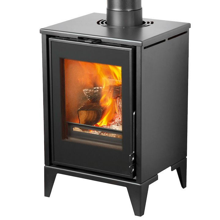 Pevex Serenity 40 Multifuel Stove - Black