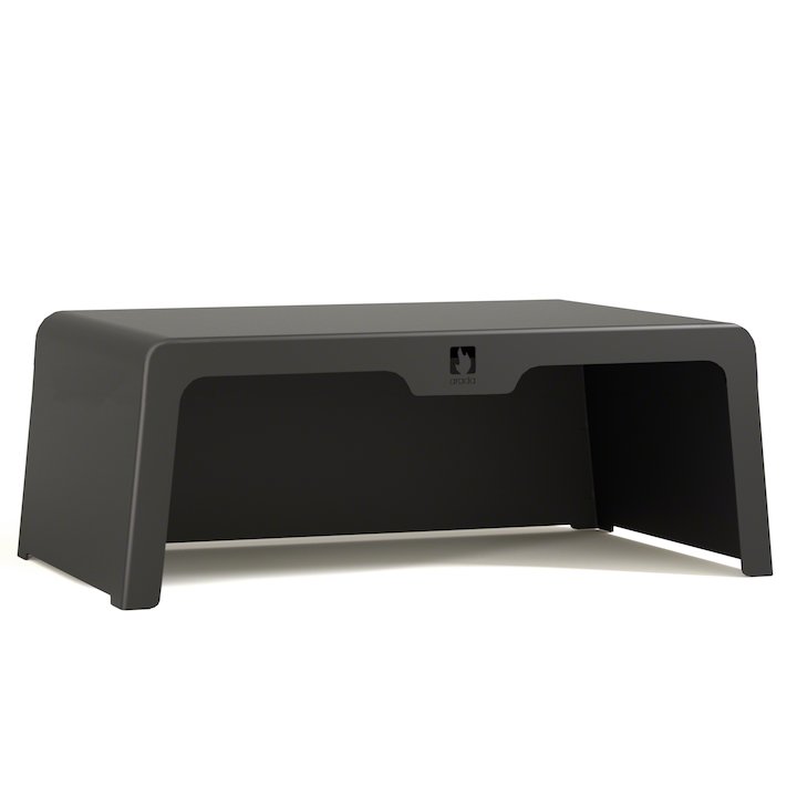 Arada Universal Log Store Stove Bench - Black