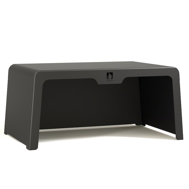 Arada Universal Log Store Stove Bench - Black