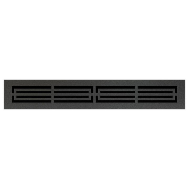 Rais 49 Convection Air Grill - Groove Effect - Black