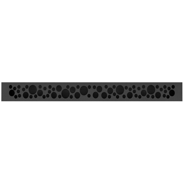 Rais 76 Convection Air Grill - Hole Effect - Black