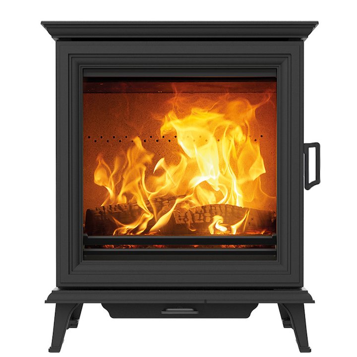 Stovax Sheraton 5 Wide Wood Stove - Black