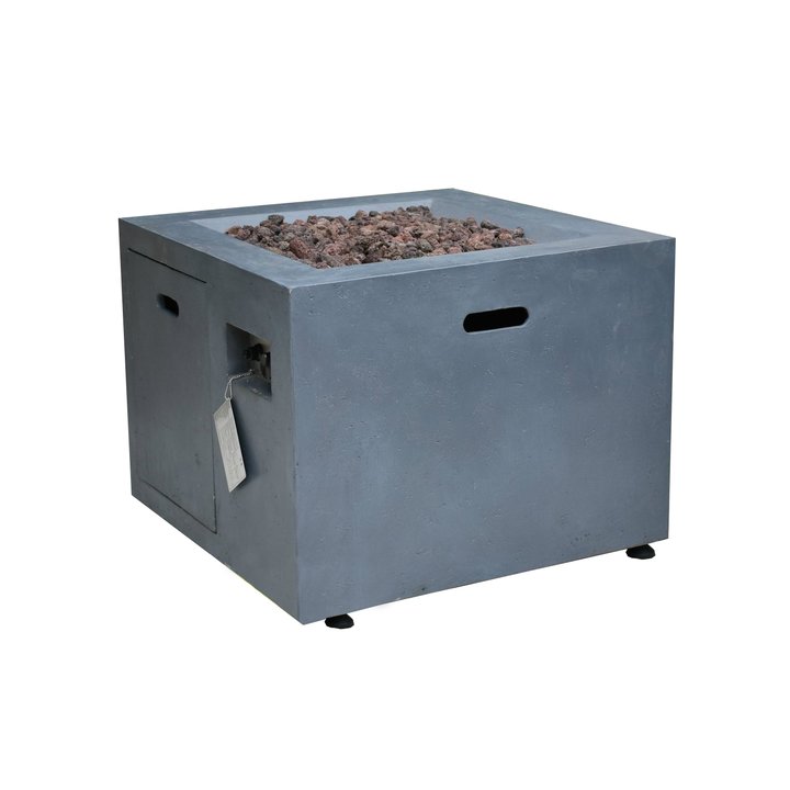 Altair Concrete LPG Gas Firepit - Grey