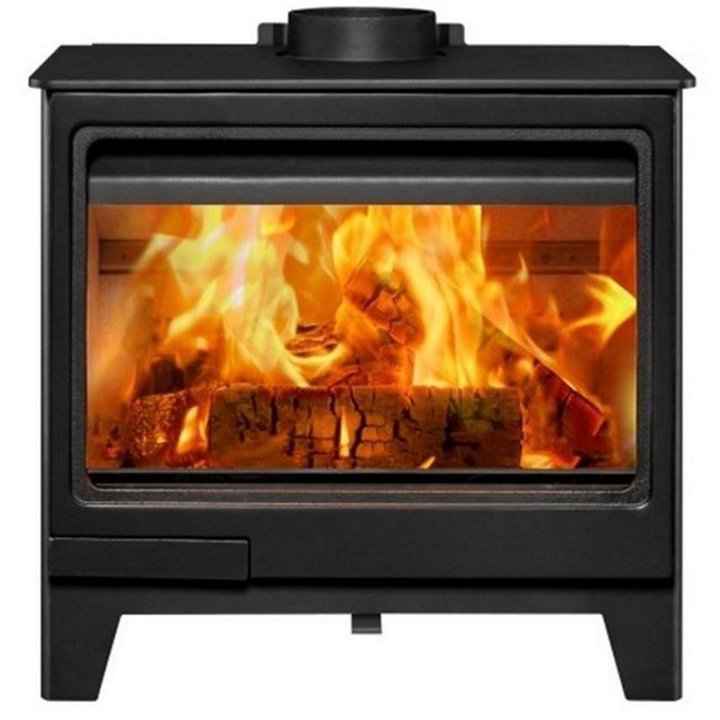 Herald Allure 7 Wood Burning Stove - Black