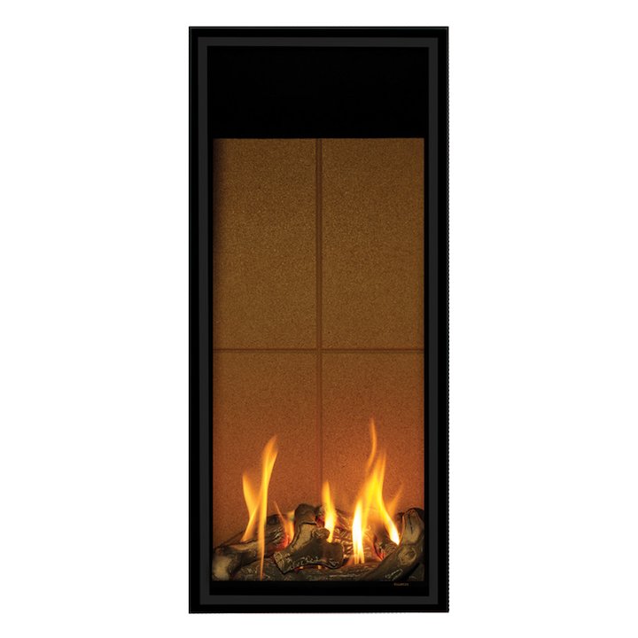 Gazco Studio 22 Balanced Flue Gas Fire - Black