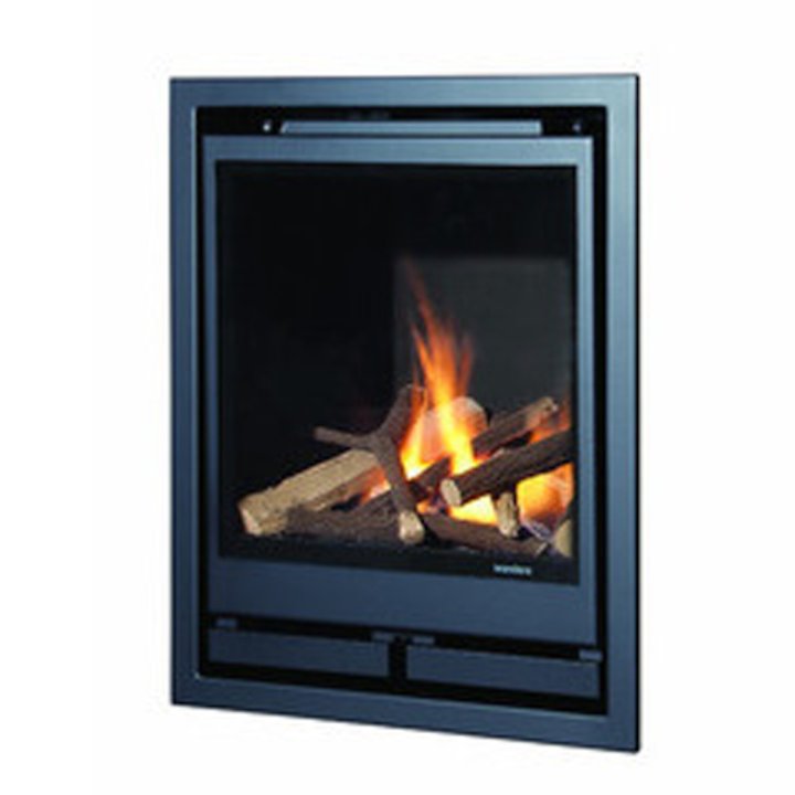Wanders Square 40G Frontal Balanced Flue Gas Fire - Anthracite
