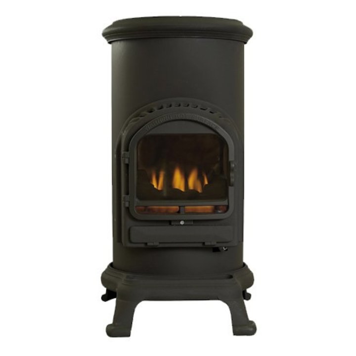 Flavel Thurcroft Flueless Portable Gas Fire - Black