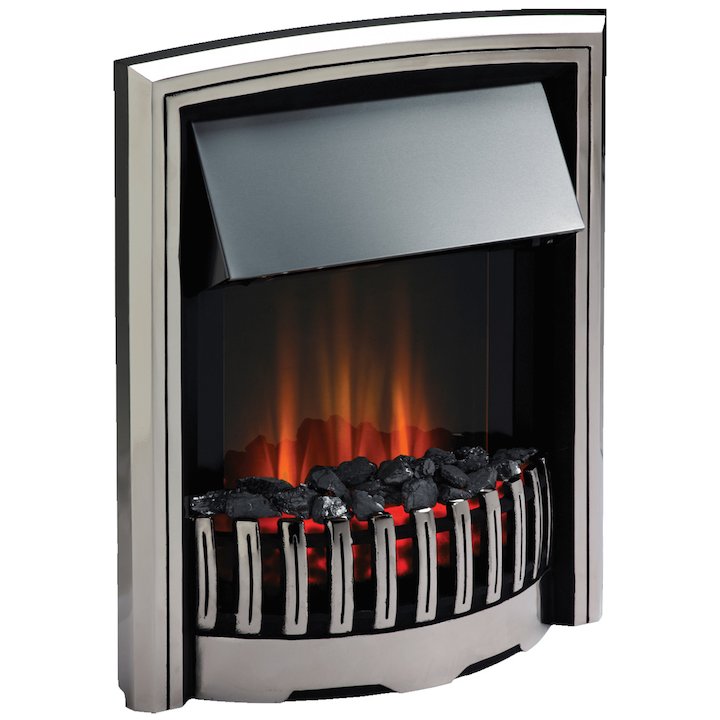 Dimplex Rockport Optiflame Electric Fire - Chrome